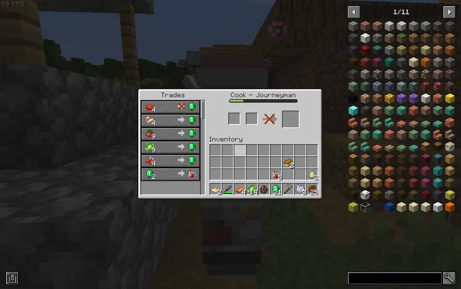 Chef's Delight - Farmer's Delight Villagers Mod (1.21.1) Screenshot