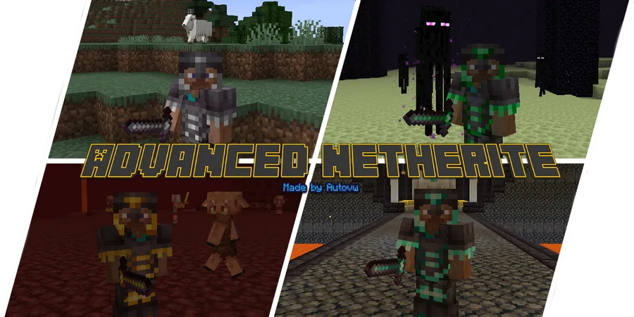 Advanced Netherite Mod (1.21.11) Screenshot