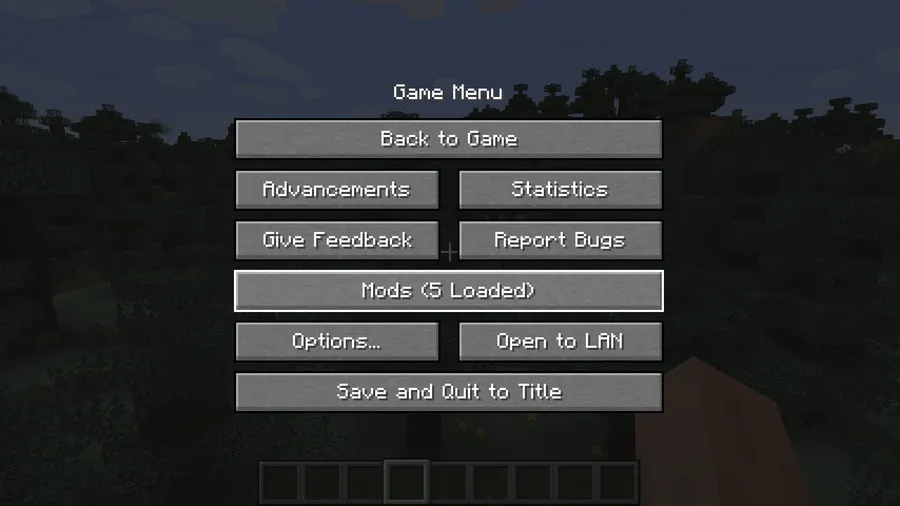 Better Mods Button Mod (1.21.11) Screenshot