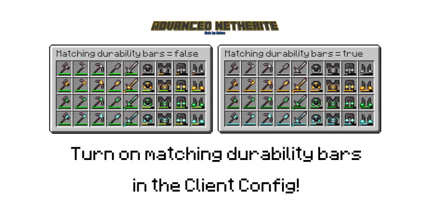 Advanced Netherite Mod (1.21.11) Screenshot