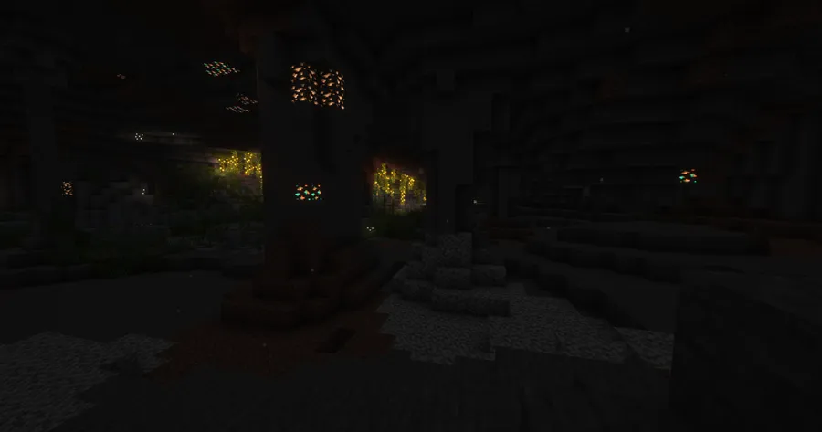 Cave Dust Mod (1.21.8) Screenshot