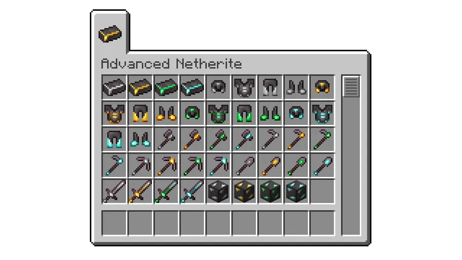 Advanced Netherite Mod (1.21.11) Screenshot