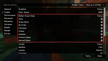 BetterGrassify Mod (1.21.11) Screenshot
