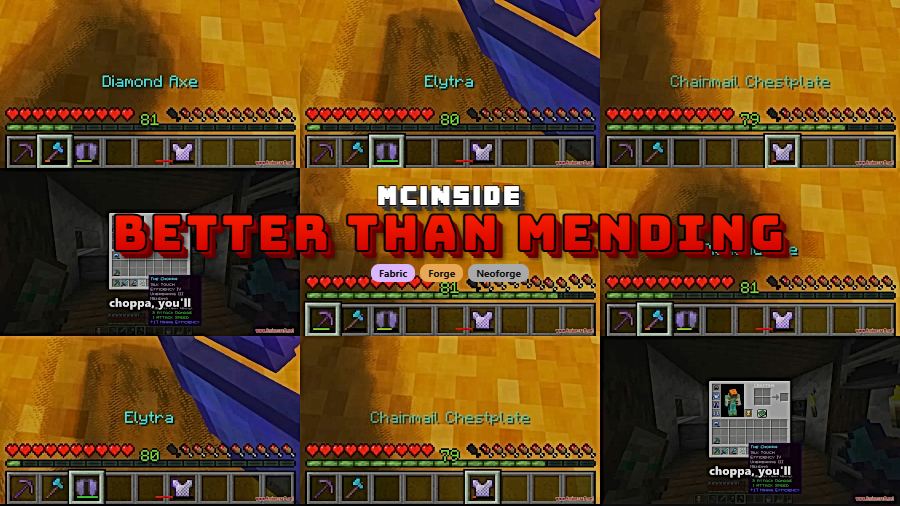 Better Than Mending Mod for Minecraft