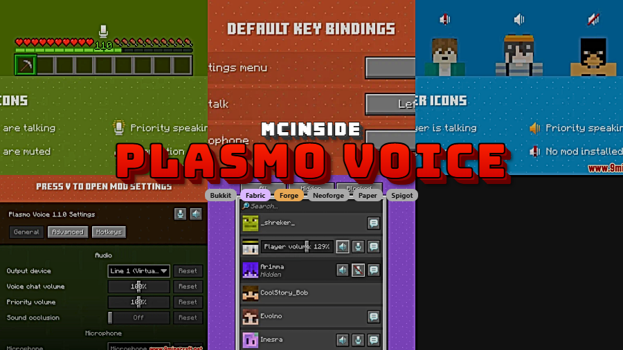 Plasmo Voice Mod for Minecraft
