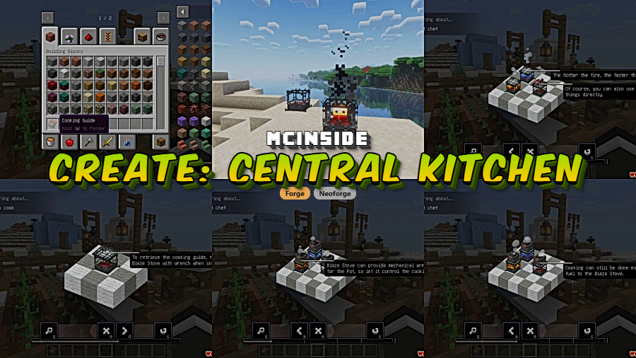 Create: Central Kitchen Mod for Minecraft