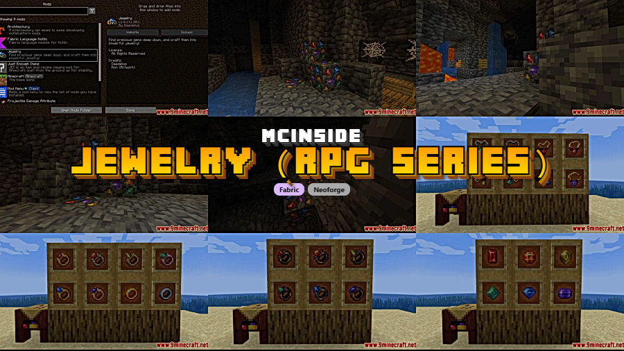 Jewelry (RPG Series) Mod for Minecraft