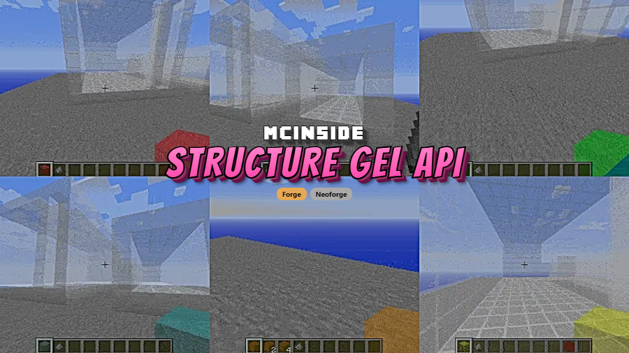 Structure Gel API Mod for Minecraft