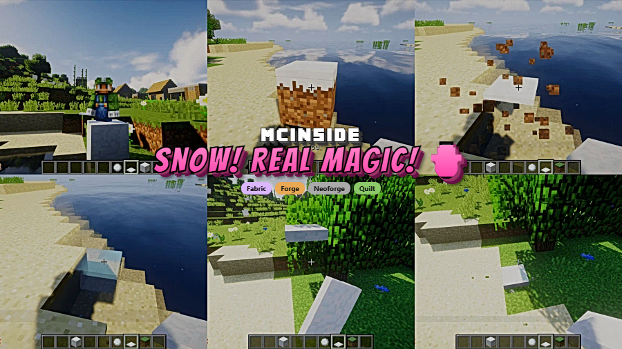 Snow! Real Magic! ⛄ Mod for Minecraft