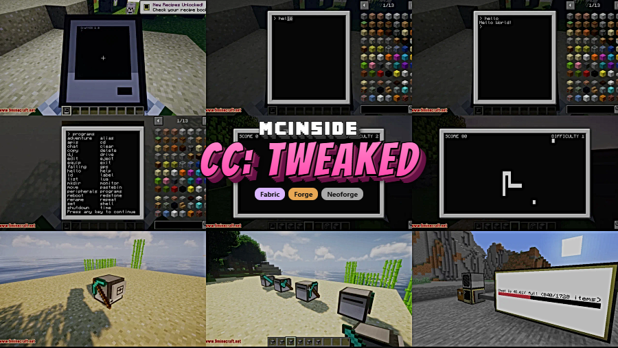 CC: Tweaked Mod for Minecraft