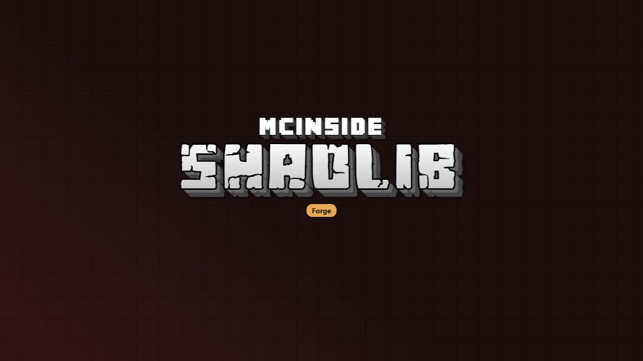 Shaolib Mod for Minecraft