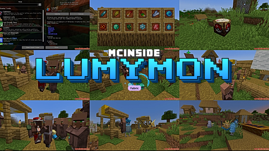 LumyMon Mod for Minecraft