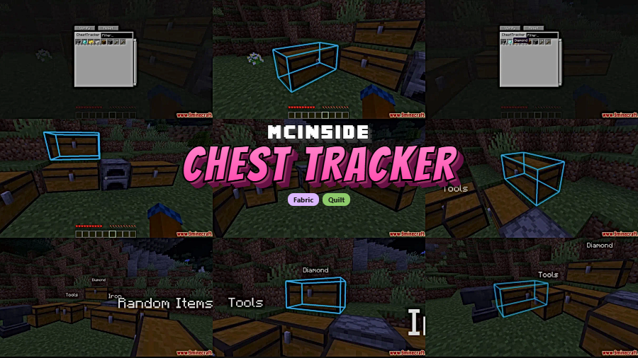 Chest Tracker Mod for Minecraft