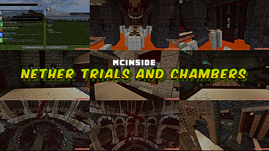 Nether Trials And Chambers Mod for Minecraft