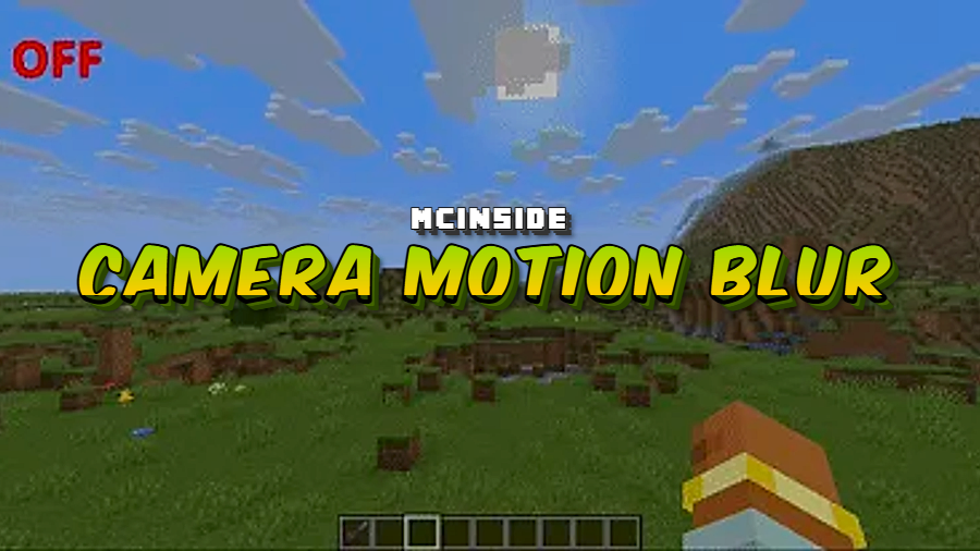 Camera Motion Blur Mod for Minecraft