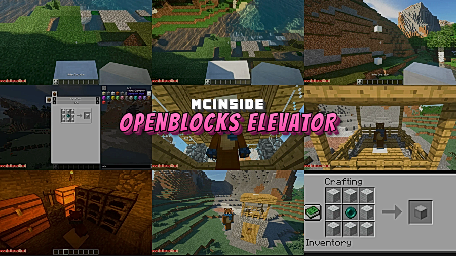 OpenBlocks Elevator Mod for Minecraft