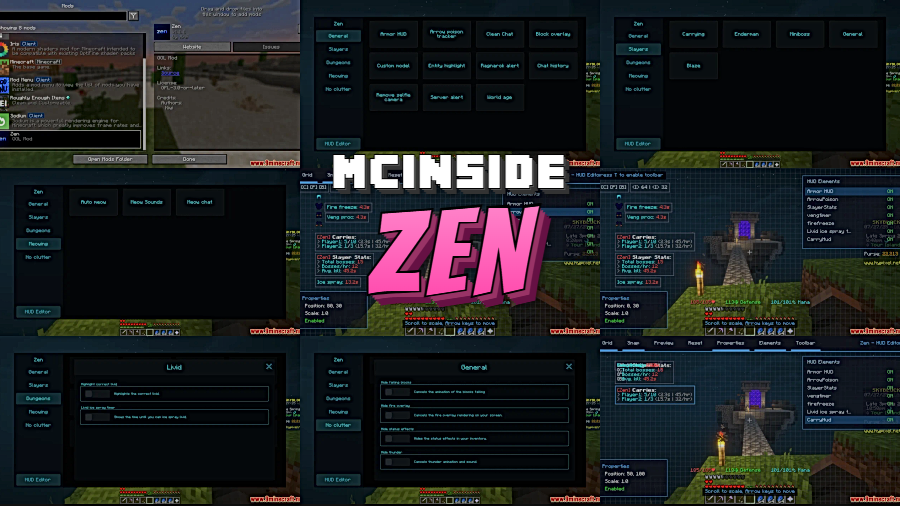 Zen Mod for Minecraft