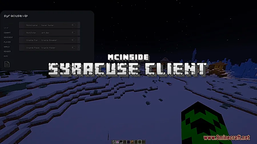 Syracuse Client Mod for Minecraft