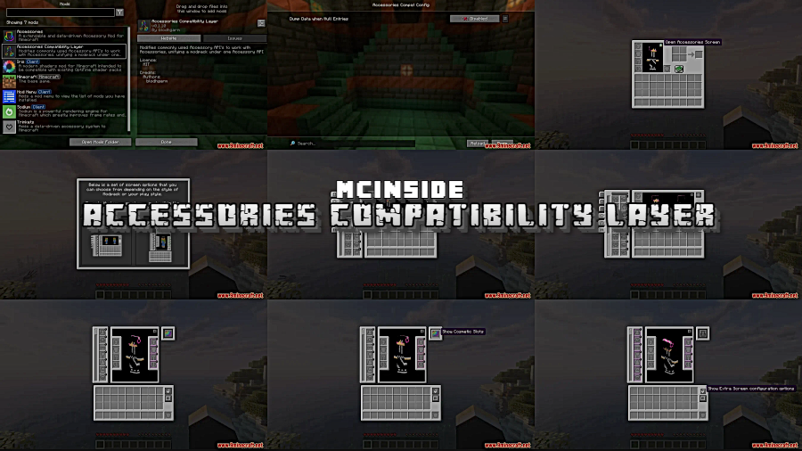 Accessories Compatibility Layer Mod for Minecraft