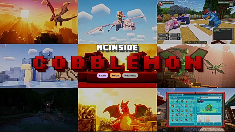 Cobblemon Mod (1.21.1) - Featured Image