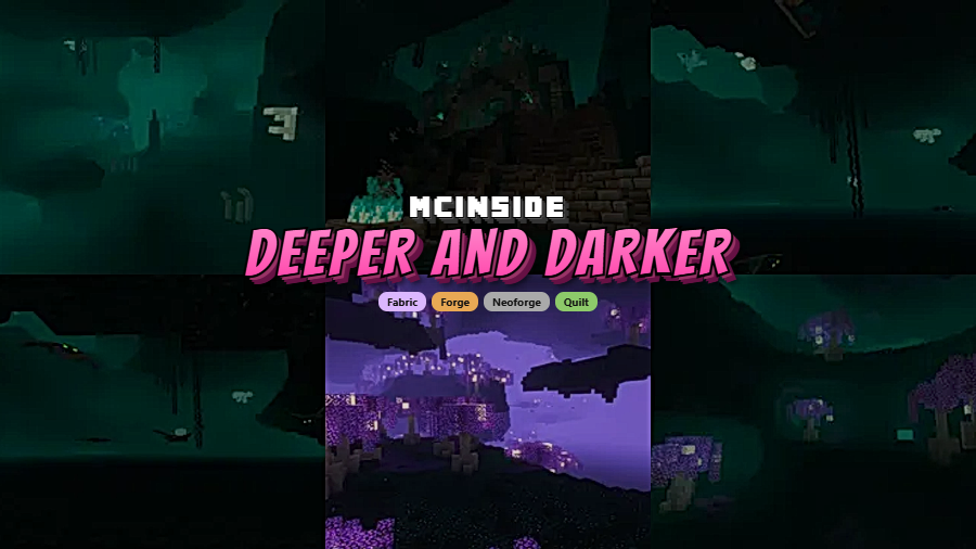 Deeper and Darker Mod (1.21.1) - Featured Image