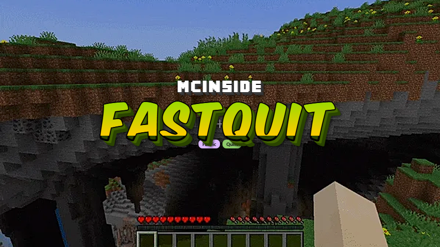 FastQuit Mod (1.21.11) - Featured Image