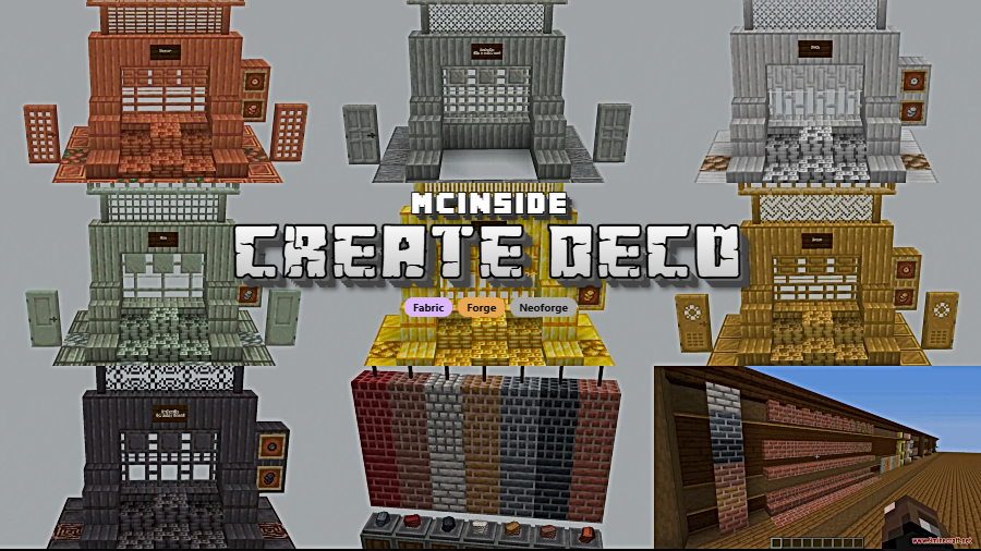 Create Deco Mod for Minecraft