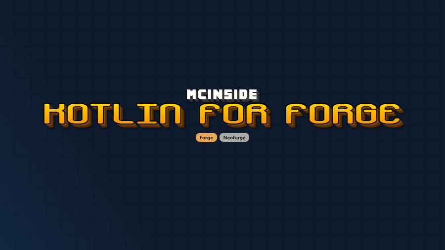Kotlin for Forge Mod (1.21.11) - Featured Image