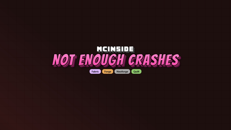 Not Enough Crashes Mod (1.21.11) - thumbnail