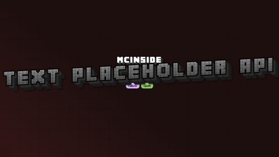 Text Placeholder API Mod (26.1-snapshot-7) - Featured Image