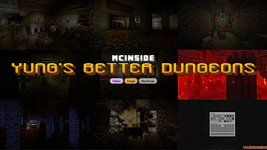 YUNG's Better Dungeons Mod (1.21.4) - Featured Image