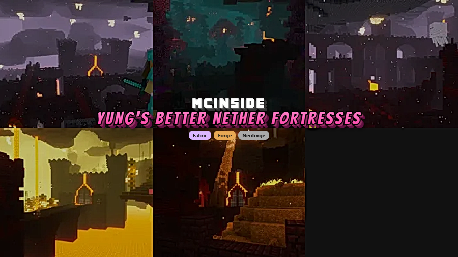 YUNG's Better Nether Fortresses Mod (1.21.4) - Featured Image