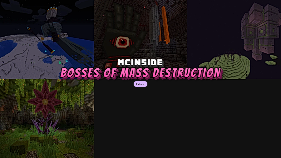 Bosses of Mass Destruction Mod (1.21.1) - thumbnail