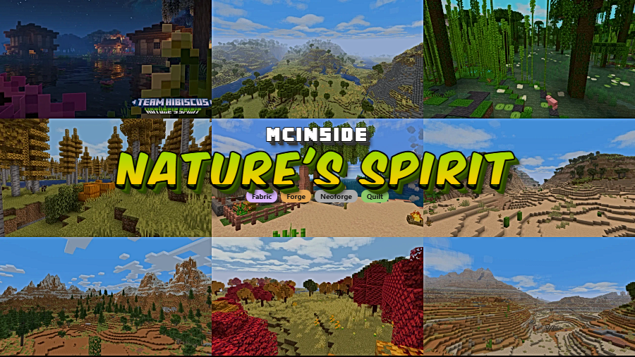 Nature's Spirit Mod (1.21.1) - thumbnail