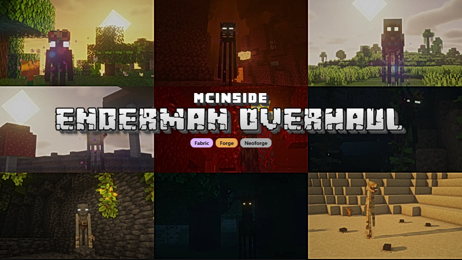 Enderman Overhaul Mod (1.21.1) - thumbnail