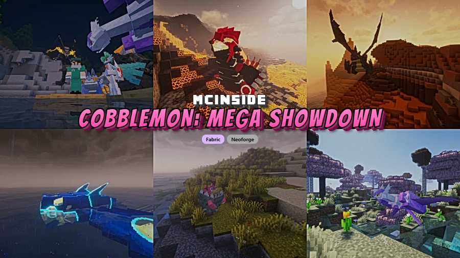 Cobblemon: Mega Showdown Mod (1.21.1) - thumbnail