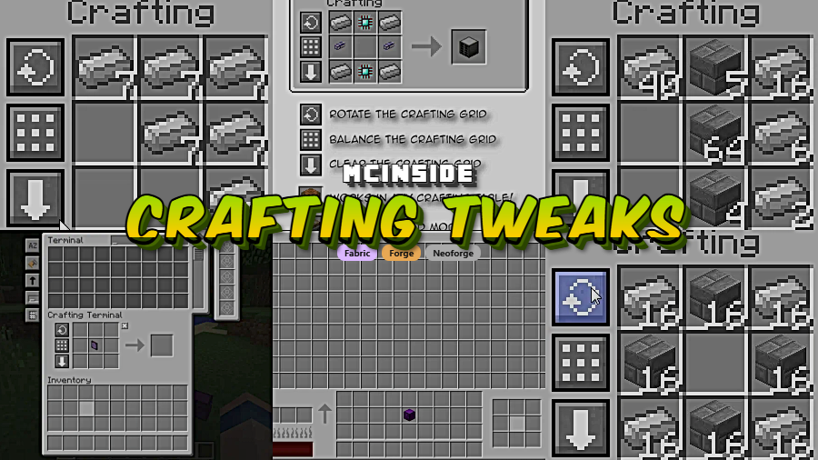 Crafting Tweaks Mod (26.1) - thumbnail