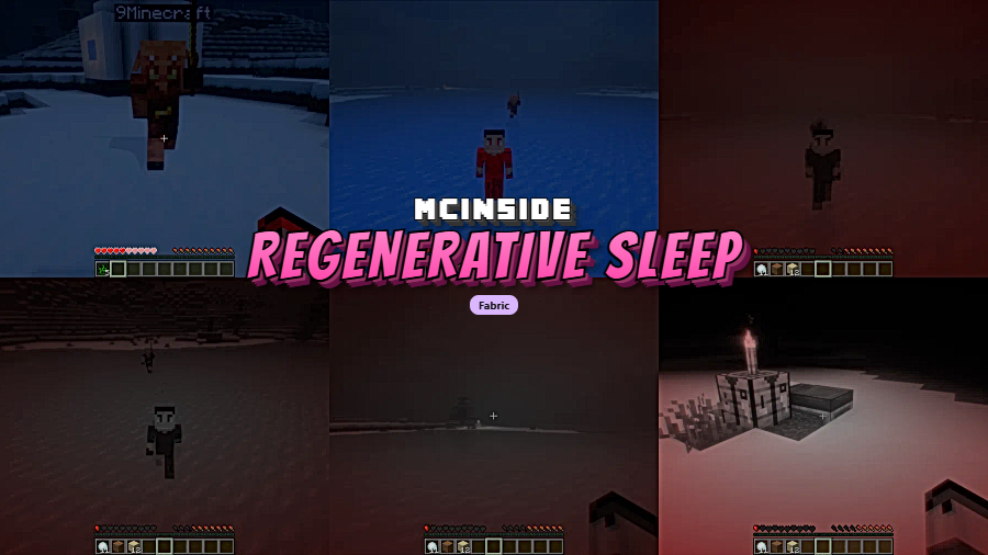 Regenerative Sleep Mod for Minecraft