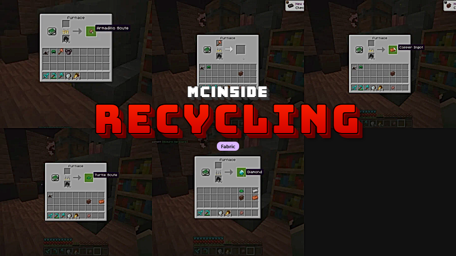 Recycling Mod Mod for Minecraft