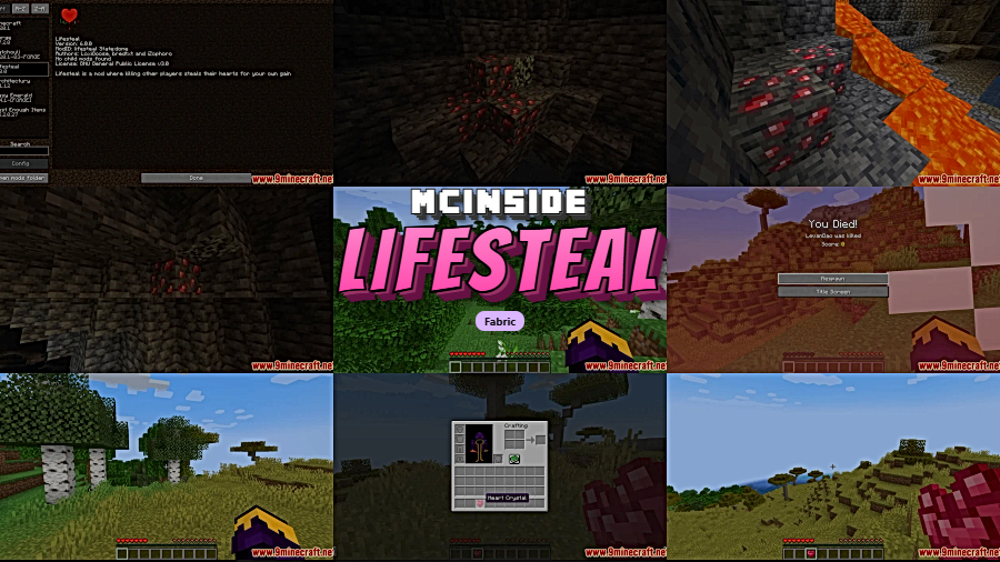 LifeSteal Mod for Minecraft