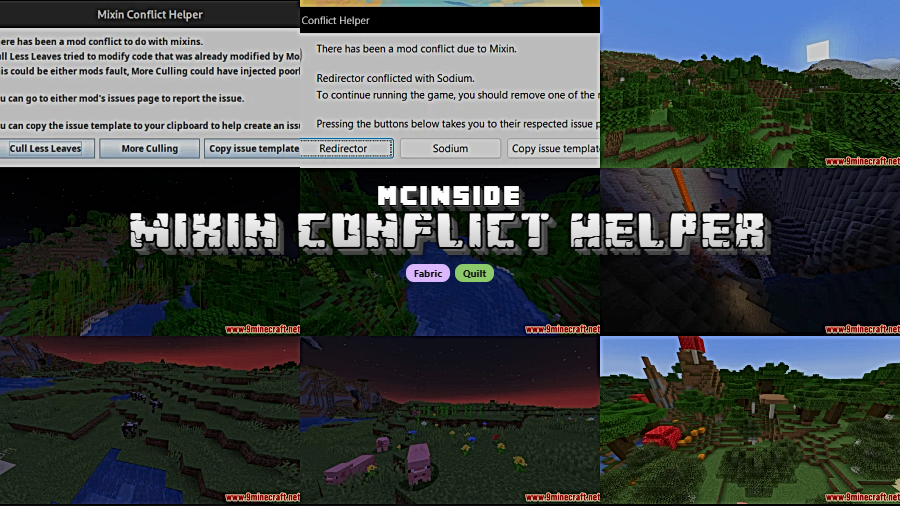 Mixin Conflict Helper Mod for Minecraft