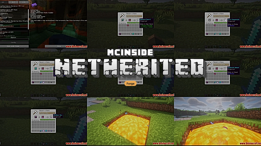 Netherited Mod for Minecraft