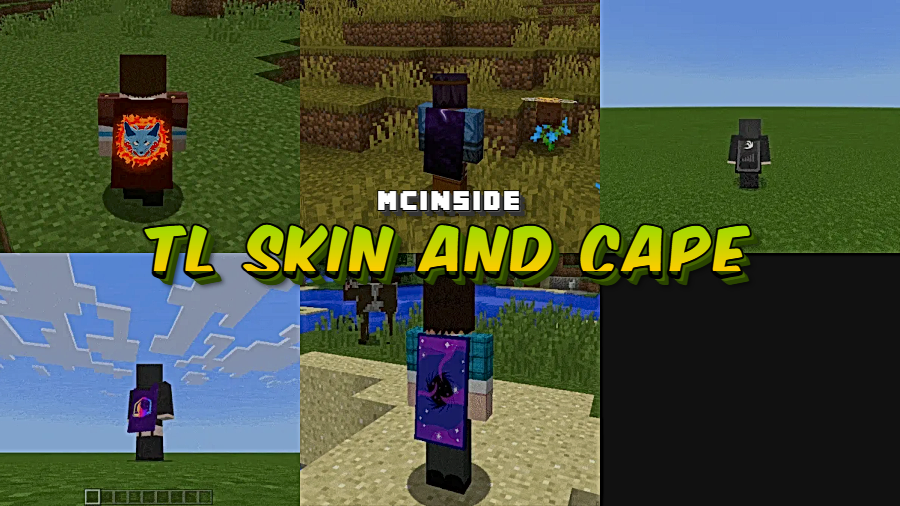 TL Skin and Cape Mod for Minecraft