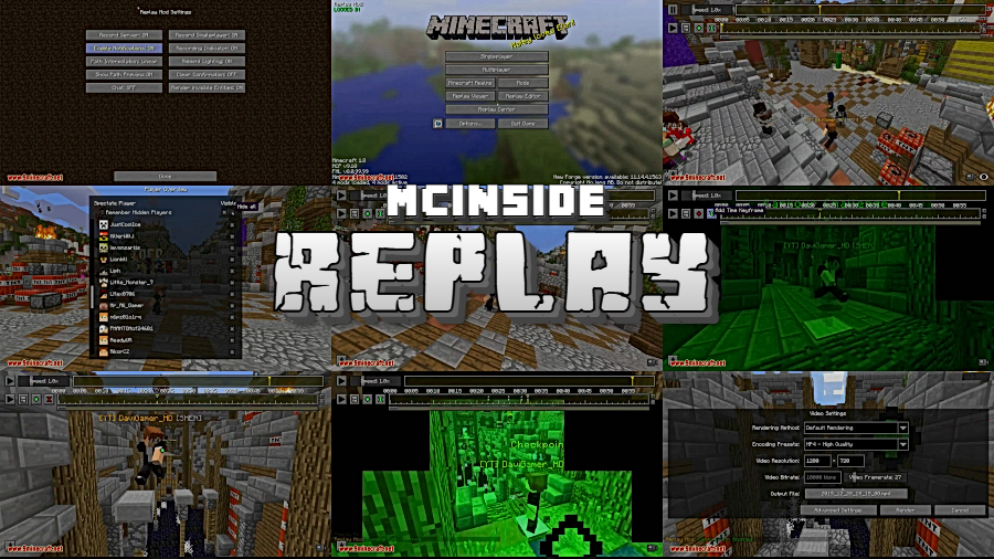 Replay Mod for Minecraft