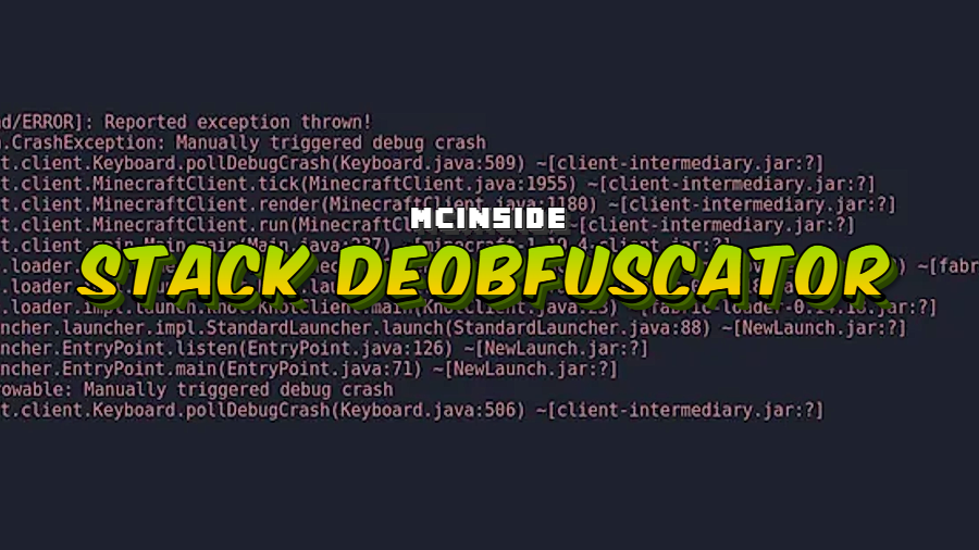 Stack Deobfuscator Mod for Minecraft