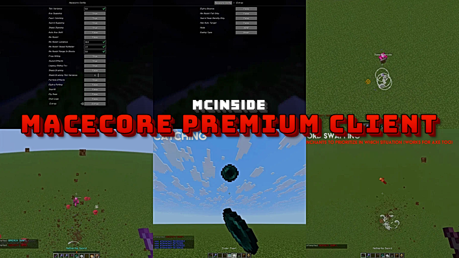 MaceCore Premium Client Mod for Minecraft