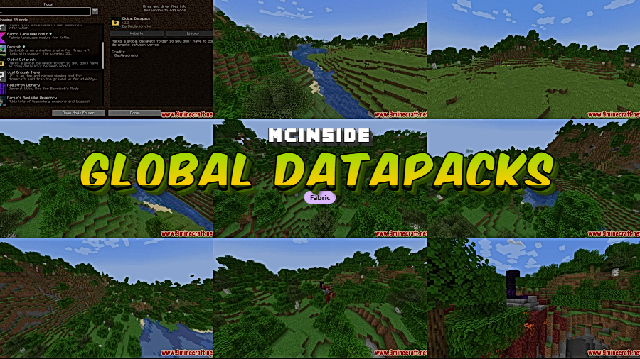 Global Datapacks Mod for Minecraft