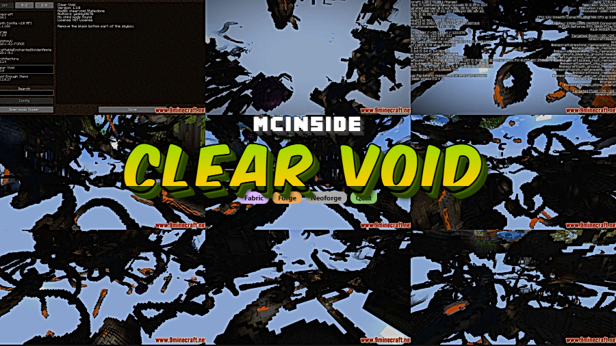 Clear Void Mod for Minecraft