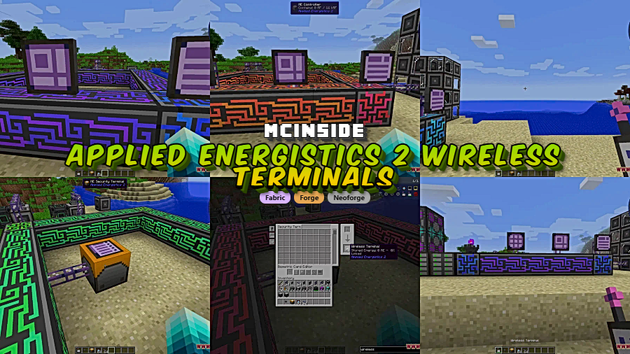 Applied Energistics 2 Wireless Terminals Mod for Minecraft