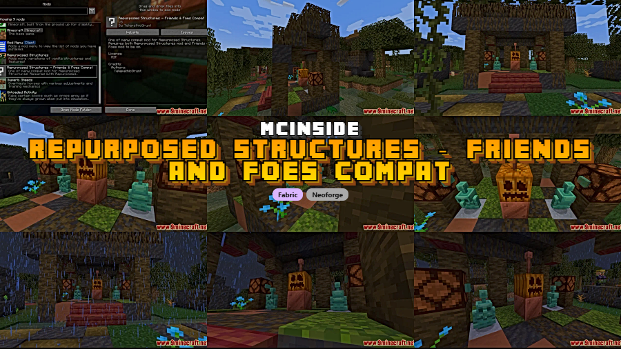 Repurposed Structures - Friends and Foes Compat Mod for Minecraft